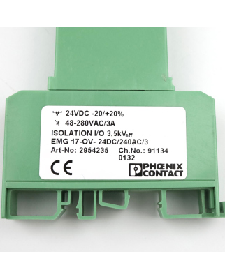 Phoenix Contact Solid-State-Relaismodul EMG 17-OV-24DC/240AC/3 2954235 GEB
