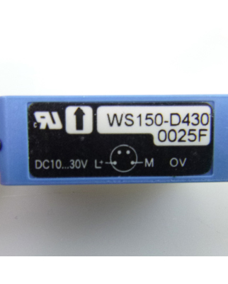 SICK Lichtschranke Sender u. Empfanger WS/WE150-P430 6011032 OVP