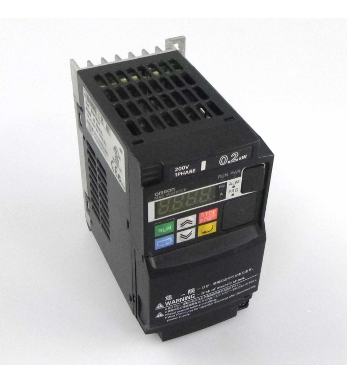 Omron Inverter MX2-AB002-E WJ200-002SFE 0,2kW GEB