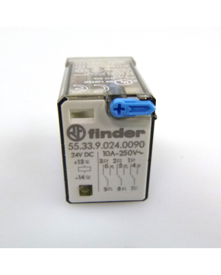 Finder Miniatur-Industrie-Relais 55.33.9.024.0090 24V DC (8Stk) OVP