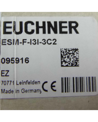 Euchner Sicherheitsrelais ESM-F-I3I-3C2 095916 OVP