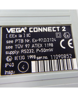 VEGA Schnittstellenadapter VEGACONNECT 2 EX-97.D.2124 GEB