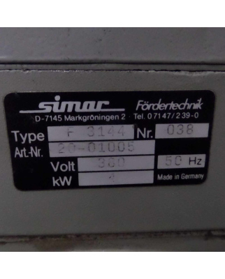 Siemens ELMO-G Seitenkanalverdichter 2BH1 610-1HC31 4,0/4,6kW GEB