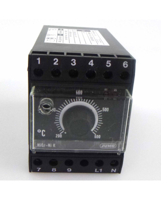 JUMO Temp.begrenzer STW "O" 701130/0251-043-02/205,245,057 230VAC GEB