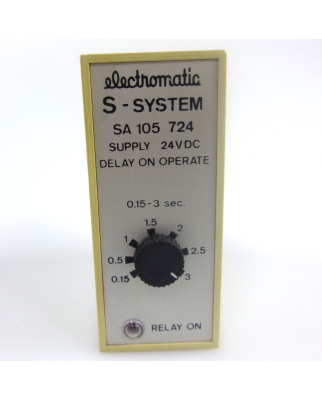 electromatic S-system SA 105 724 24VDC GEB