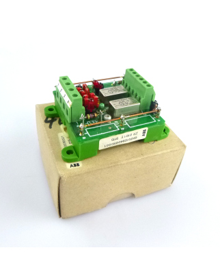 ABB Eingaberelais ZR 0101 E GNT0 129400R0001 #K1 GEB