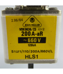 Jean Müller NH-Sicherungseinsatz S1 ÜF1 110L 200A 660V R1125225 OVP