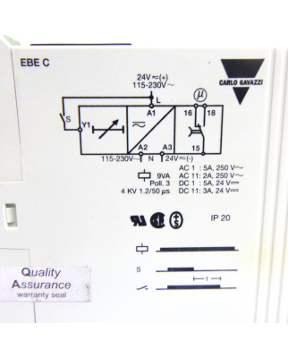 Carlo Gavazzi Zeitrelais EBE C T23 10H GEB