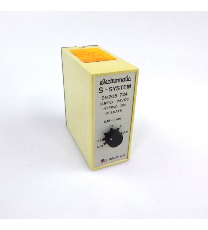 electromatic S-system SB 205 724 24VDC GEB