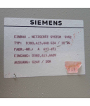 Siemens Einbau-Netzgerät System SVS2 6EV1352-5AK00 20A GEB