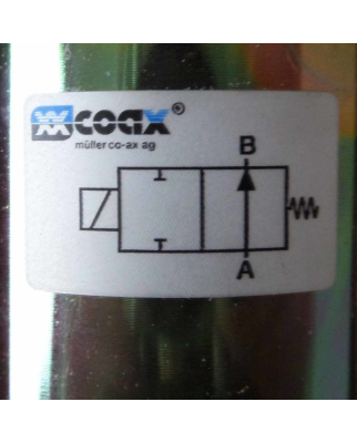 COAX coaxial Ventil MK10NO 14 1001 1/2DC 24L 40 24VDC 0-40bar NOV