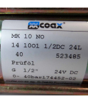 COAX coaxial Ventil MK10NO 14 1001 1/2DC 24L 40 24VDC 0-40bar NOV