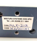 Mistura Systems Schlüsseltransfersystem MLX-212 NOV