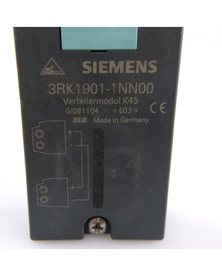 Siemens AS-Interface Verteiler 3RK1901-1NN00 GEB