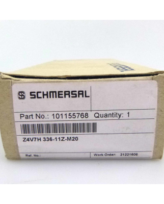 SCHMERSAL Positionsschalter Z4V7H 336-11Z-M20 101155768 OVP