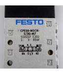 Festo Magnetventil CPE10-M1CH-5/3G-M7 550227 NOV