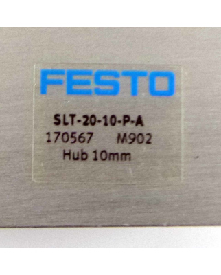 Festo Mini-Schlitten SLT-20-10-P-A 170567 NOV