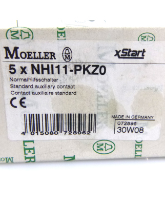 Klöckner Moeller Hilfschalter NHI11-PKZ0 (5Stk) OVP