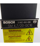 Bosch Servomodul SM 4,7/20-GC16 3842404498 T161-902 A-10-F6-2-4A GEB