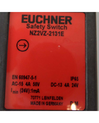 Euchner Sicherheitsschalter NZ2VZ-2131E 090144 GEB