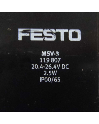 Festo Magnetventil MVH-5-1/8-L-B 19749 GEB