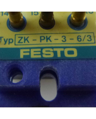 Festo UND-Block ZK-PK-3-6/3 4204 GEB