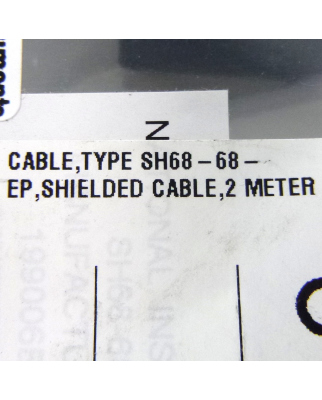 National Instruments Multifunktionskabel SH68-68-EPM 199006-02 OVP