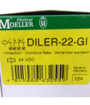Klöckner Möller Hilfsschütz DILER-22-GI 24VDC OVP