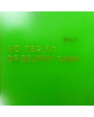 Dr.Seufert GmbH Baugruppe VFD-0752-01 VD752.01 OVP