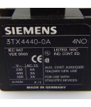 Siemens Hilfsschalterblock 3TX4440-0A OVP