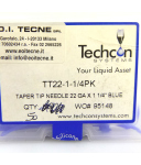 Techcon Dosiernadeln TT22-1-1/4PK (50Stk) OVP