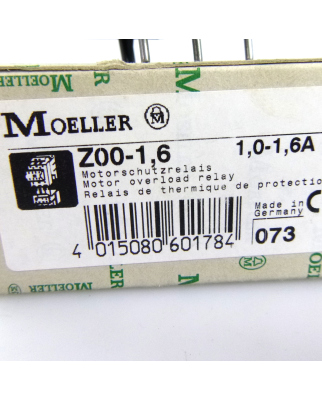 Moeller Motorschutzrelais Z00-1,6 1,0-1,6A OVP