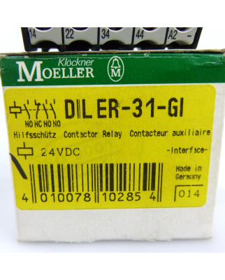 Klöckner Moeller Hilfsschütz DILER-31-GI OVP