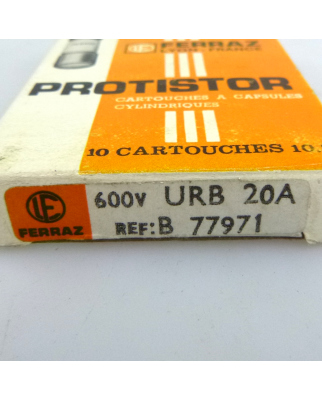 Ferraz-Shawmut Protistor Sicherungen B77971 (10 Stk.) OVP