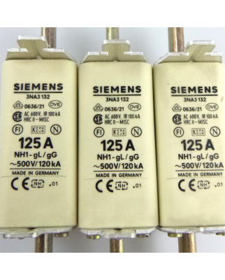Siemens NH-Sicherungseinsatz 3NA3132 (3Stk.) GEB