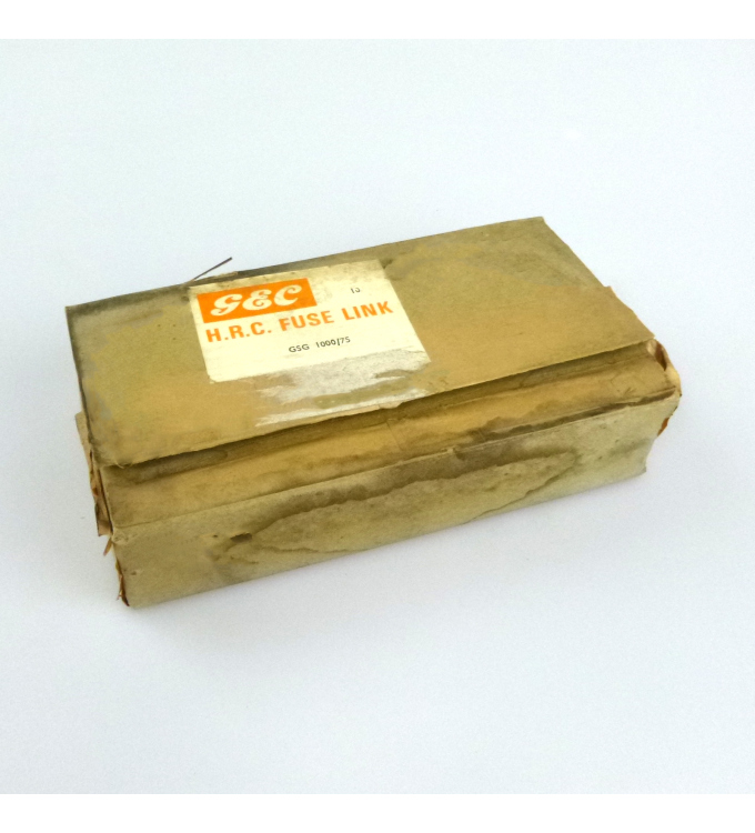 GEC H.R.C Sicherung GSG 1000/75 (10Stk) OVP