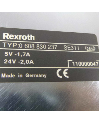 Bosch Rexroth Baugruppe SE311 0608830237 GEB