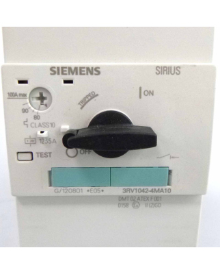 Siemens Leistungsschalter 3RV1042-4MA10 GEB