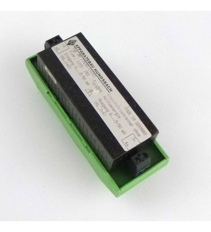 Apparatebau Hundsbach Gleichstromtrenner AH 77690-C0000 GEB