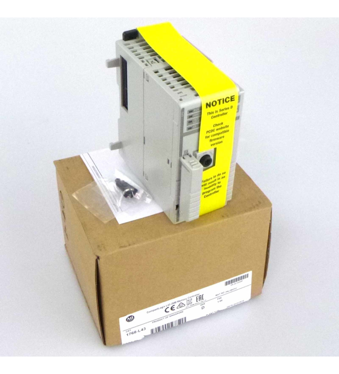 Allen Bradley 1768-L43 - CompactLogix L43 2MB Memory Controller Ser.D ...
