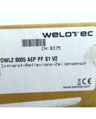 Welotec Zeilensensor OWLZ 8005 AEP PF S1 V2 OVP