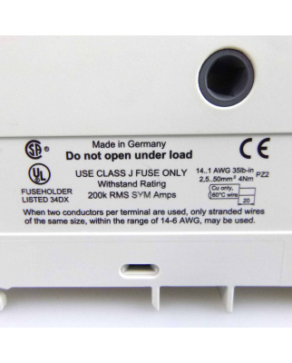 Wöhner Sicherrungshalter 31920 6A, 600V (3Stk) OVP