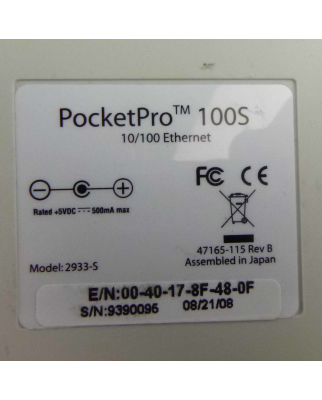 Silex Printserver PocketPro 100S 2933-S OVP