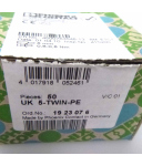 Phoenix Contact Schutzleiter-Reihenklemme UK 5-TWIN-PE 1923076 (50Stk.) OVP