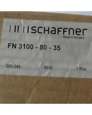 Schaffner Netzfilter FN3100-80-35 OVP