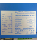 Stöber Frequenzumrichter FAS 1015 3X220V~/1,5KVA NOV
