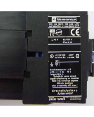 Telemecanique Schütz LP1D25008BD 023383 24V OVP