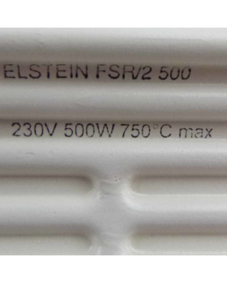 Elstein Infrarotstrahler FSR/2 500 230V 500W OVP