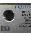 Festo Magnetventil MVH-5-1/8-L-B 19749 NOV