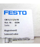 Festo Magnetventil CM-5/2-1/4-FH 6154 OVP